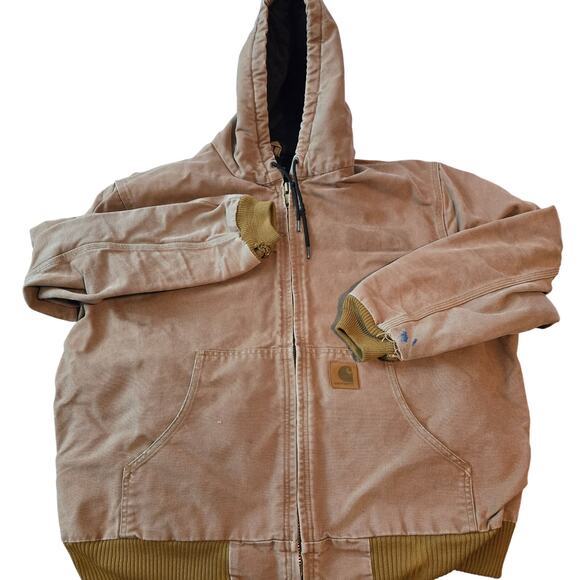 Carhartt Brown made in Mexico duck jacket 376-51 men's size xl - Picture 1 of 8